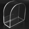 Easy Access Acrylic Napkin Holder U-shape Premium Napkin Rack Creative Transparent Kitchen Accessory Restaurant Use