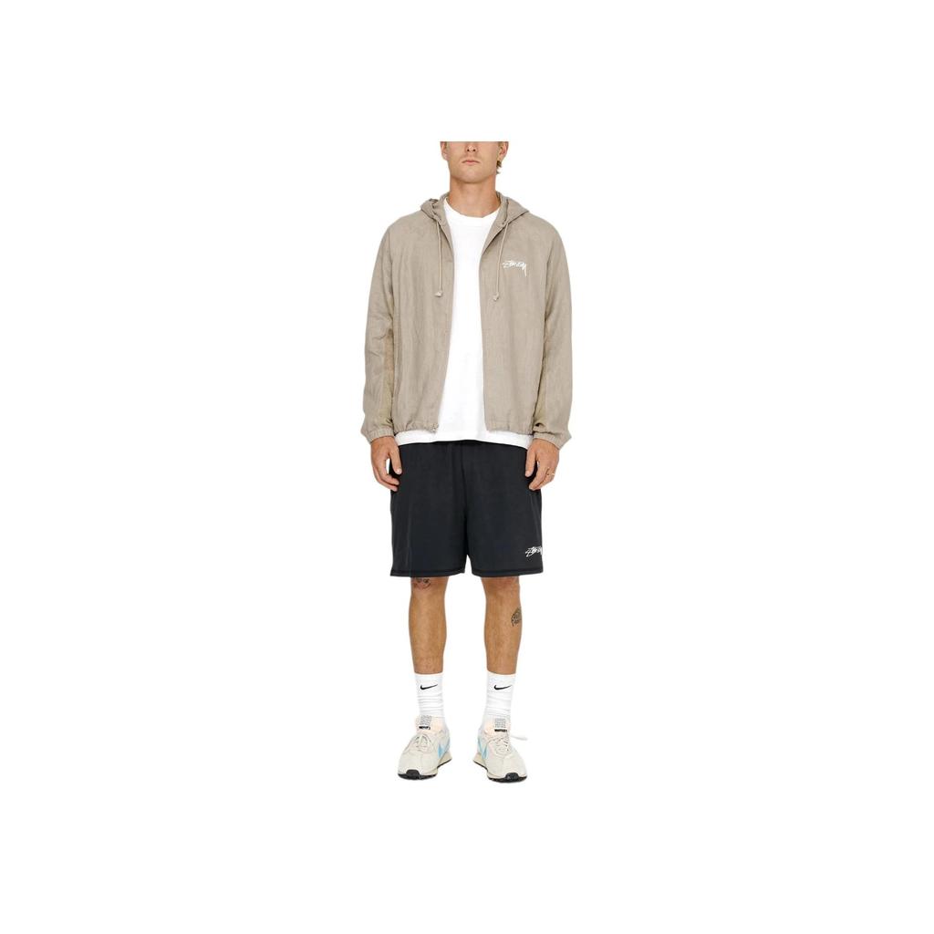 Nike X Stüssy Collaboration SS24 Удобные быстросохнущие универсальные повседневные шорты унисекс шорты черные FZ5761-010