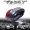 2,5 м автомобильный универсальный передний бампер защита для губ сепаратор кузовной комплект спойлер бампер автомобильный дверной бампер углеродное волокно резиновая отделка