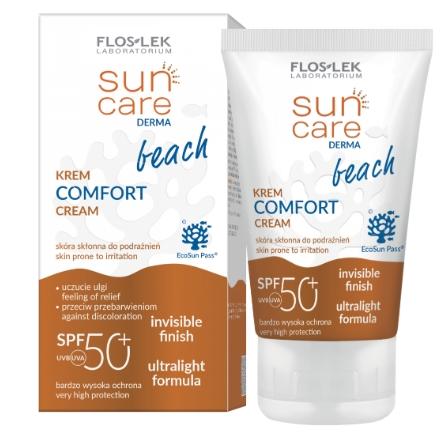 Floslek Derma Beach Intensive SPF 50+ Facial Sunscreen Cream – 50ml
