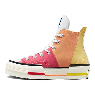 Кроссовки Chuck 70 Plus High Pride - Proud to Be Unisex Pink Fuel-Orange Butter-Yellow A06029C