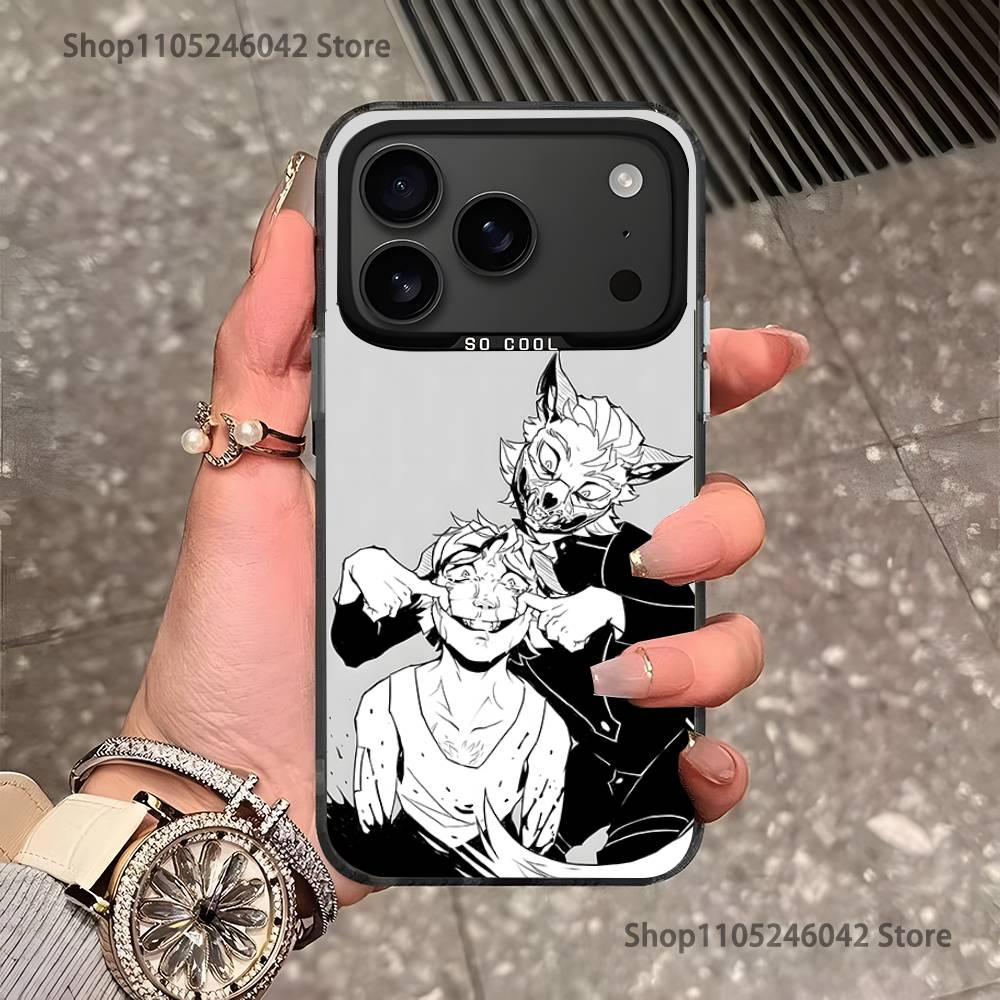 B-BoyfriendS DeathS Для iPhone 17,16,15,14,13,12,11,Pro,MAX,Plus Черный Ударопрочный Конфетный Матовый Чехол
