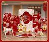 Chinese Dragon-Themed First Birthday Decoration Set