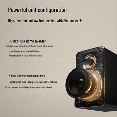 Edifier Активные настольные колонки N300, штепсель CN (адаптер в комплекте)