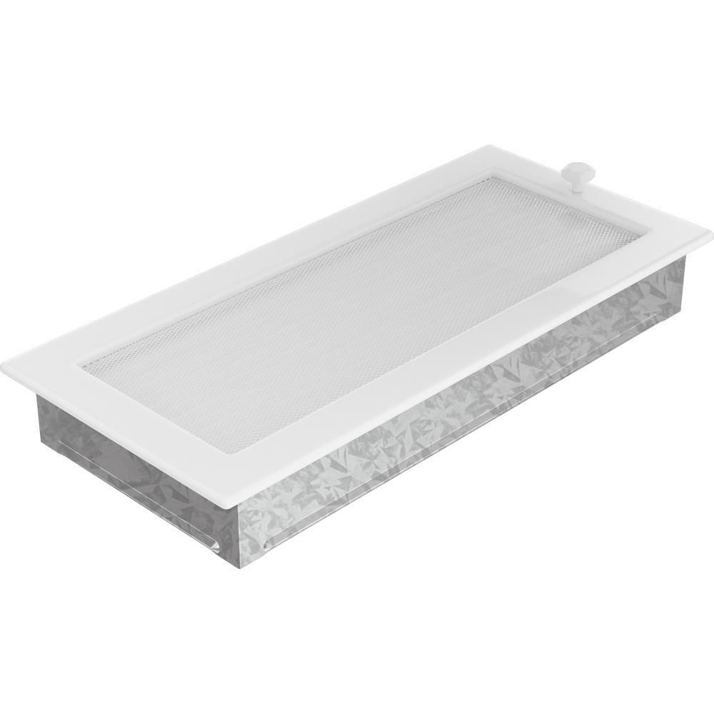 Крышка вентиляционного отверстия 17x37 белая с жалюзи