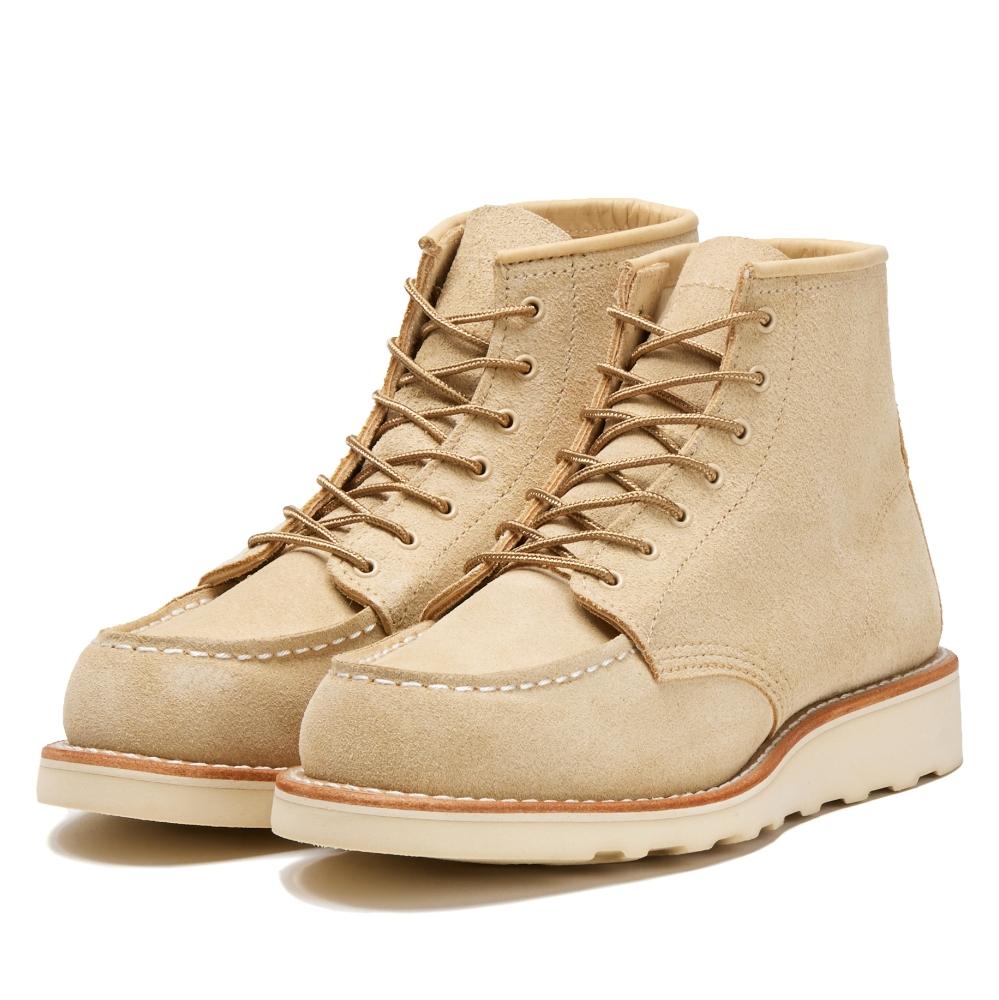 Redwing (Women'S) 6-Inch Moc Toe 3328 - Cream Abilene