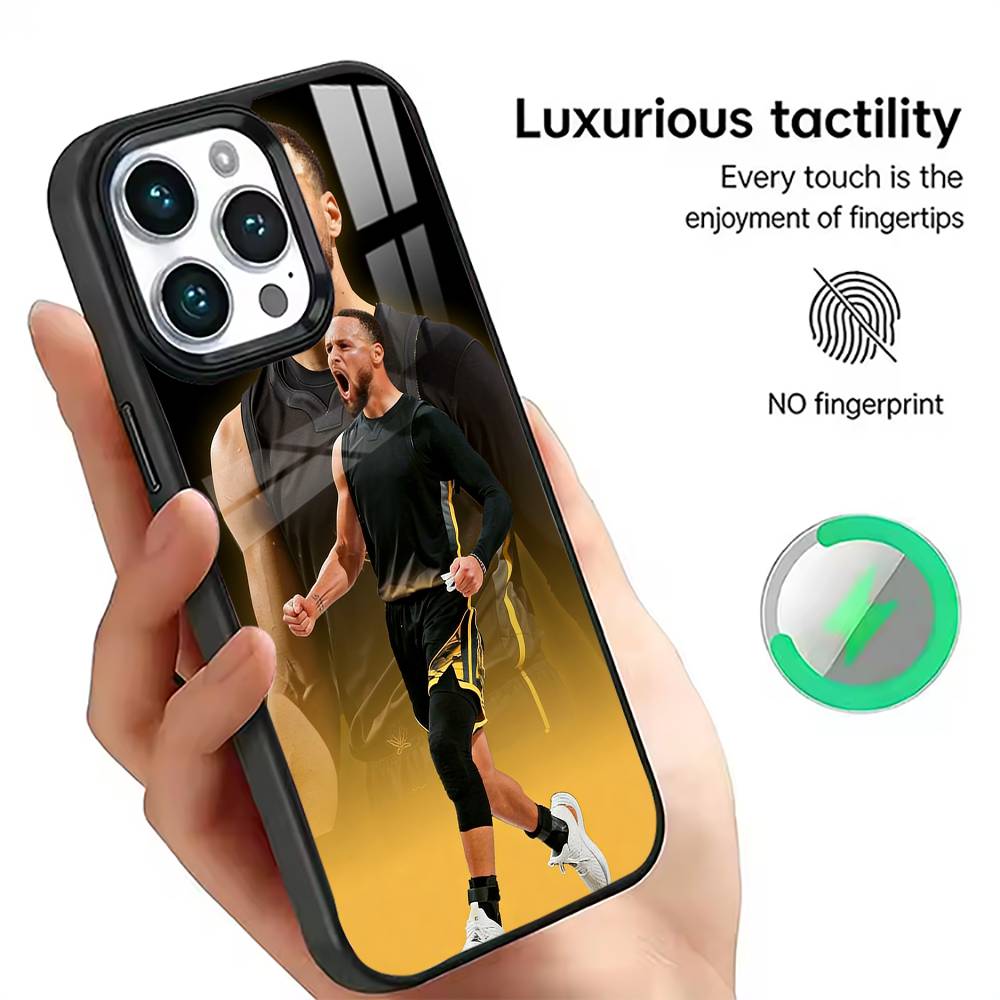 Крутой Баскетбольный Эстетичный Чехол Для Телефона Для iPhone17,16,15,14,13,12,11 Plus,Pro Магнитный с Magsafe Беспроводной Зарядкой