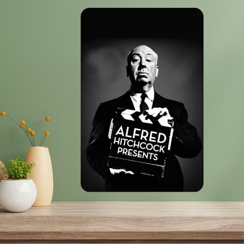 Alfred Hitchcock Presents Classic TV Show Metal Poster Sign
