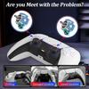 3D Analog Joystick Thumb Stick Replacement for PS5 DualSense Controller, Repair Screwdriver Kit, Controller Repair Accessories