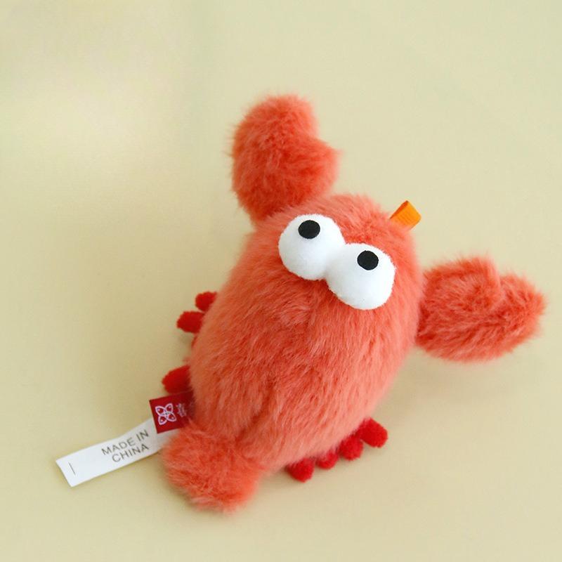 Кошачья мята Кошачья игрушка Fur-Real Крабы, Лобстеры, Саморазвлекающаяся жевательная игрушка со звуковым колокольчиком для чистки зубов