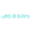 24pcs Green Clay Earring Cutters Various Shapes Boho Clay Cutters  Earrings Making