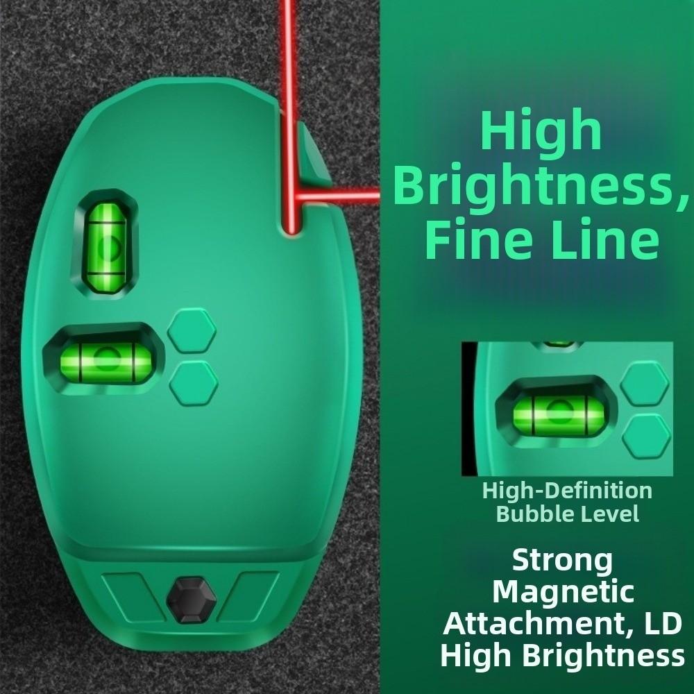 Right Angle Leveling Laser 2 Lines Laser Infrared Laser Level Professional Measurement