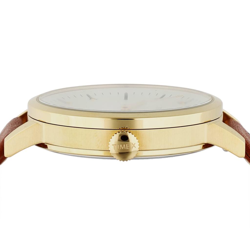 TIMEX Trend Кварцевые 5 АТМ Водонепроницаемые Минеральное Стекло Слоновая Кость Унисекс Часы, Механизм, Водостойкость, Стекло, Циферблат, TW2V67400, [Оригинал]