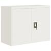 VidaXL White Filing Cabinet 90x40x70 Cm Steel 339720
