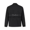 Malbon Golf Crinkle Open Collar Jacket Black (Man)