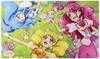 Character Rubber Mat Good Precure Healin' (A) (ENR-037)