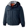 For Working Inside the Refrigerator and Outdoors Weather Blouson M4097 Navy LL [Midori Anzen] Waterproof/cold Clothing
