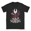 Футболка Hollow Knight Silksong, инди-игры, приключенческий принт, 100% хлопок, необычная футболка с коротким рукавом и круглым вырезом, большие размеры.