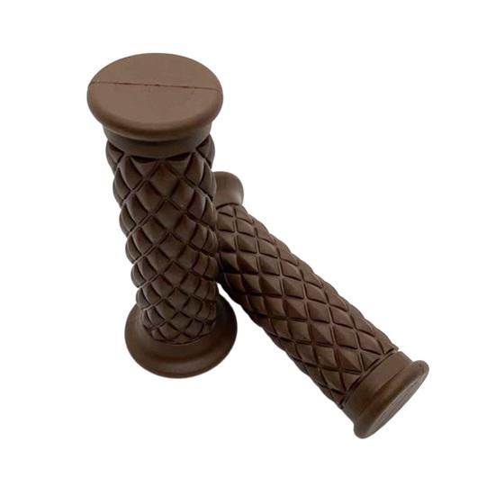 1 пара мотоциклетных ручек, нескользящие резиновые ручки на конце, ручки подруливающего устройства, 22 мм, удобные ручки для руля мотоцикла, ручки подруливающего устройства