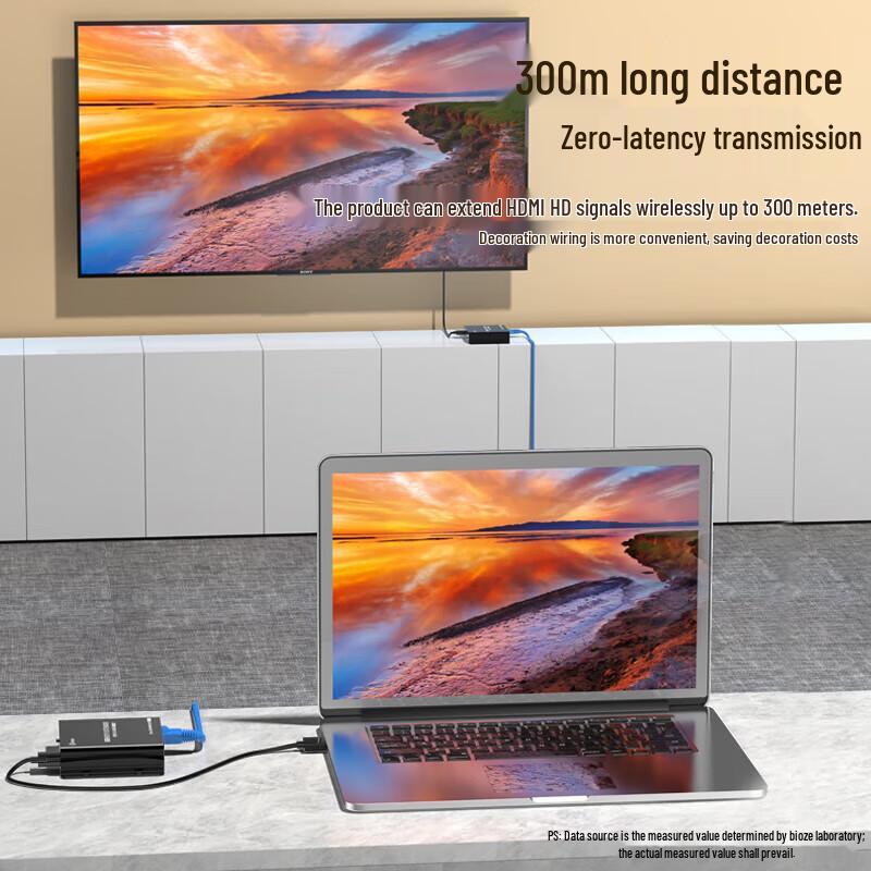 HDMI to RJ45 Network Extender (300m)