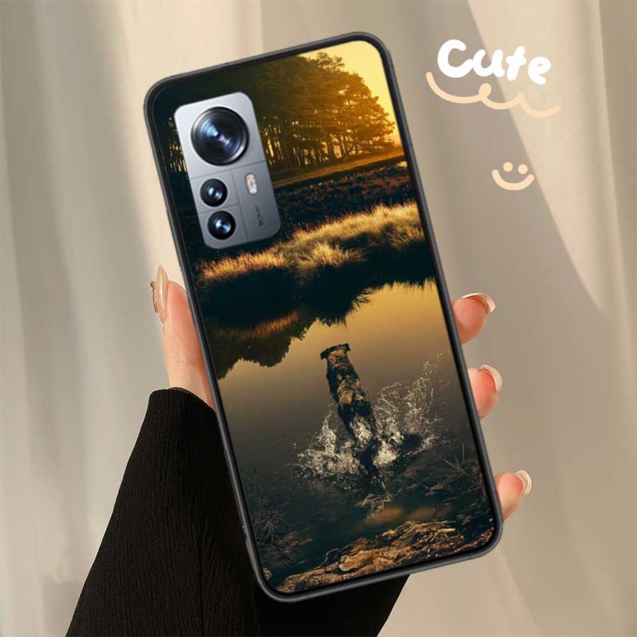 Чехол для телефона Hunter Man Fishing Dog для Xiaomi Mi 13 12 11T 10T 12T Pro 12X 11i 11 Ultra 10 Lite 5G 9 8 6X 5X A1 A2 Cover Capa Coq