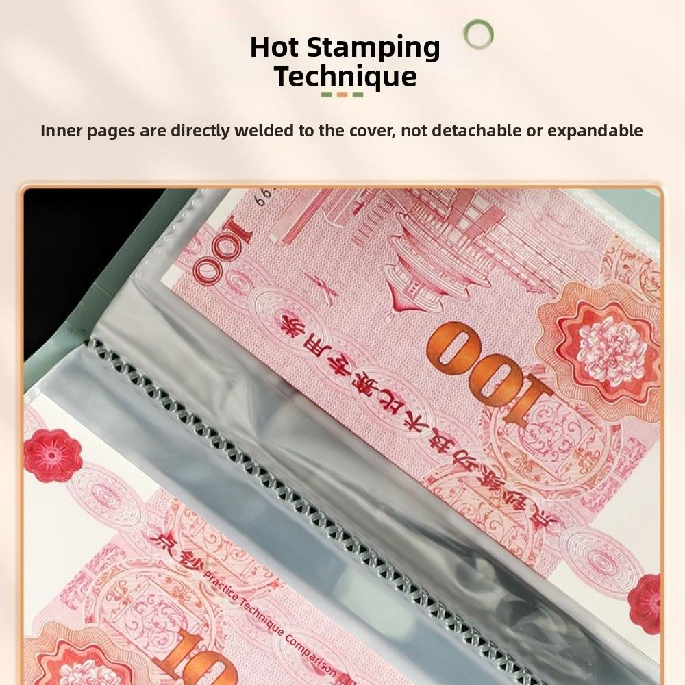 Reusable Budget Savings Book PVC Budget Notebook New Money Saving Binder Personal Finance