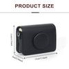 PU Leather Instant Camera Storage Bag Protective Cover for CHUZHAO D1pro Outdoor Photography