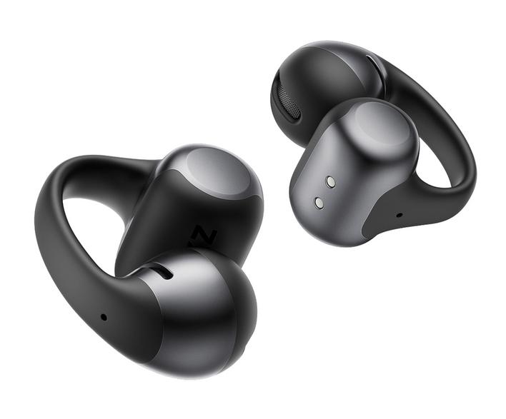 Shokz opendots one clip-on wireless earphones black
