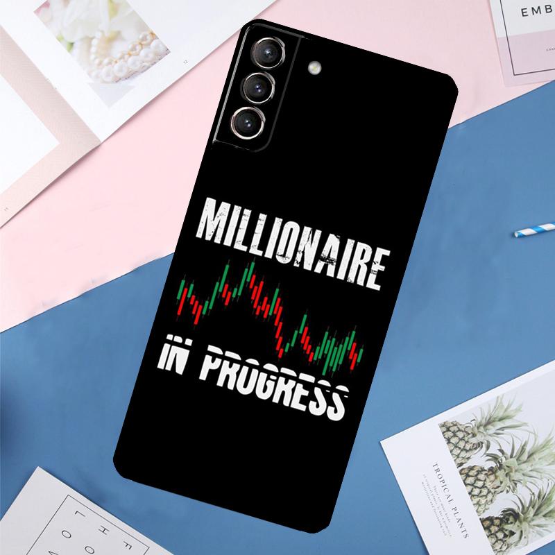 Чехол для трейдера, торговый чехол для Samsung Galaxy S25 Ultra S21 S22 S24 S23 Ultra S9 S10 Plus S21 FE S25 FE Задняя крышка