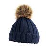 Beechfield Baby Pom Pom Chunky Beanie