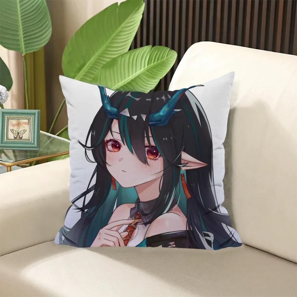 Декоративные подушки Arknights для дивана Элегантные подушки для комнаты Наволочки Наволочка × Наволочки × Мягкие Сон Дом