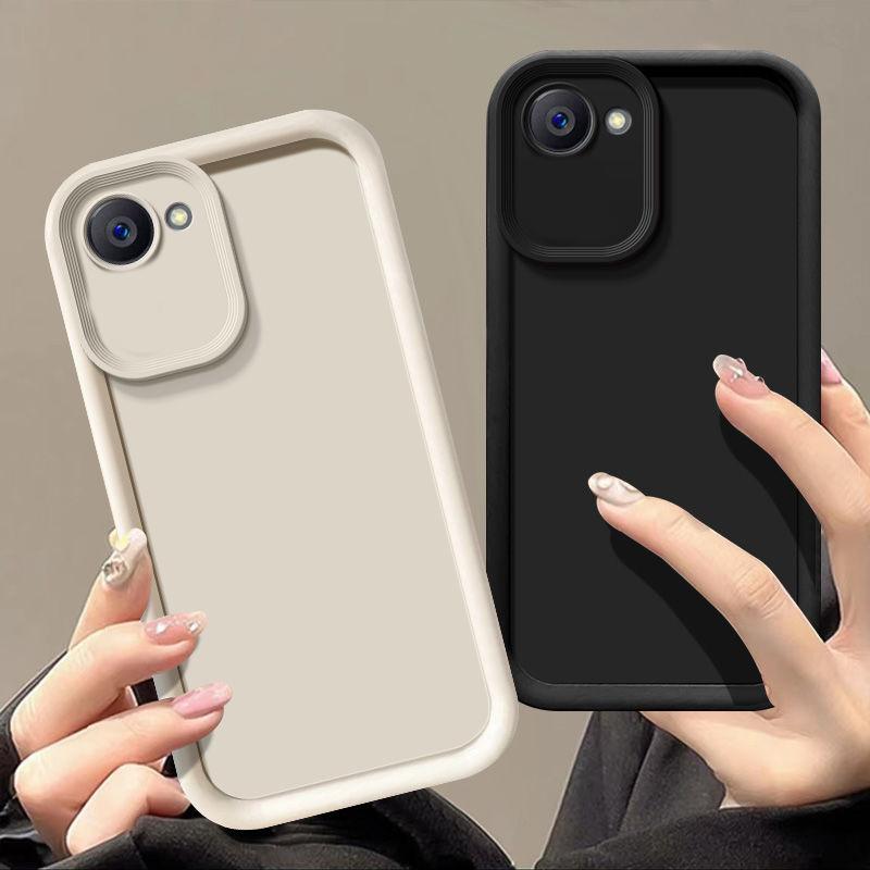 Для OPPO Realme C30 Чехол Realme C30S Realme Narzo 50i Prime Чехол для телефона Полный пакет Матовый Противоударный Мягкий Защитный Чехол