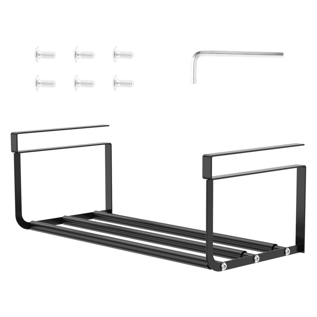 Регулируемая полка для обуви, подвесная под шкафами, полка для хранения одежды и обуви, расширяемый бытовой выдвижной органайзер