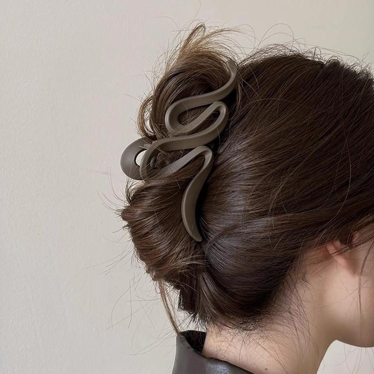 Большая заколка для волос с застежкой Майяра, женская новинка 2024 года, заколка в форме акулы, аксессуары для волос, головной убор