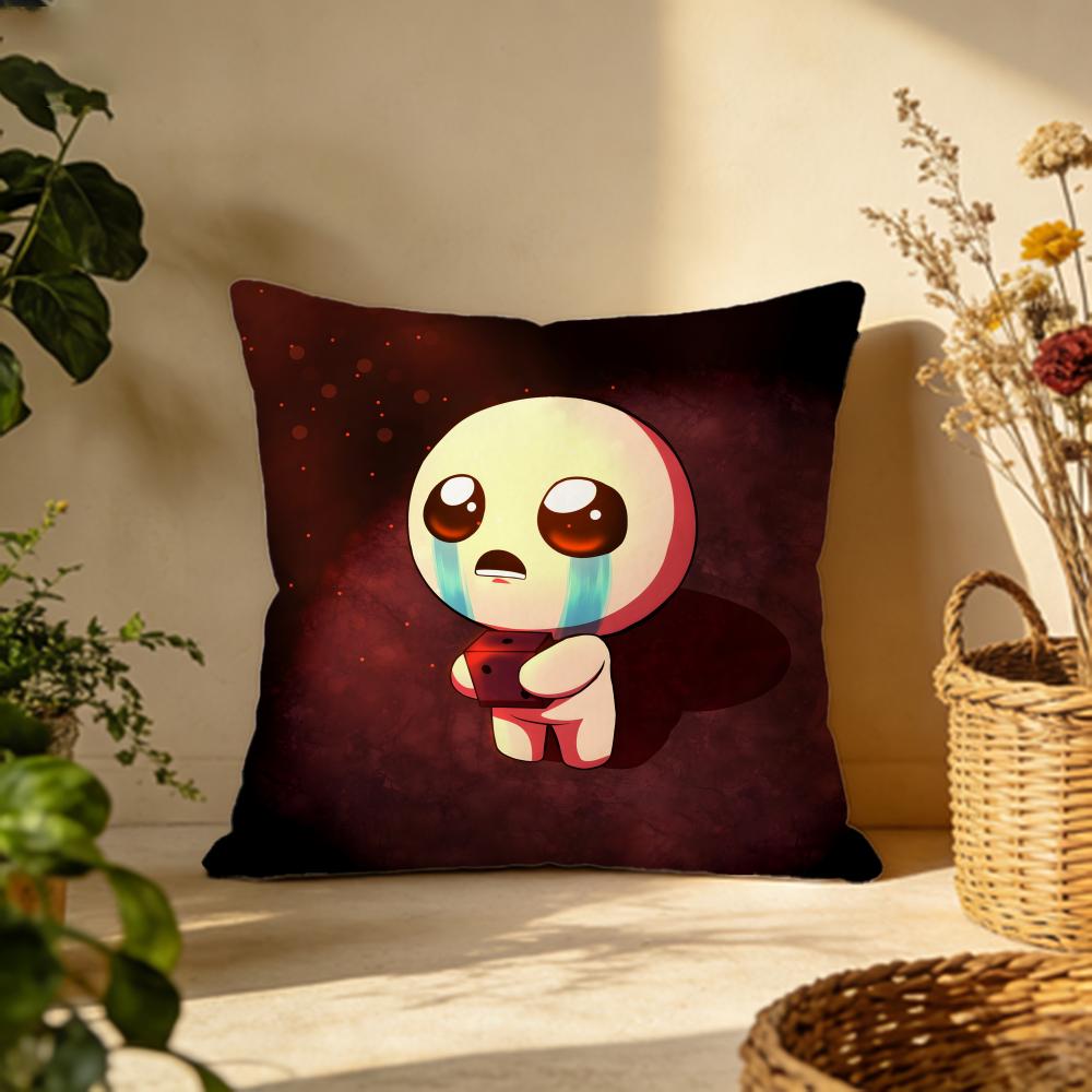 Стильная наволочка The Binding of Isaac Универсальная двусторонняя наволочка Подходит для дивана, кровати, автомобиля Ежедневный декор