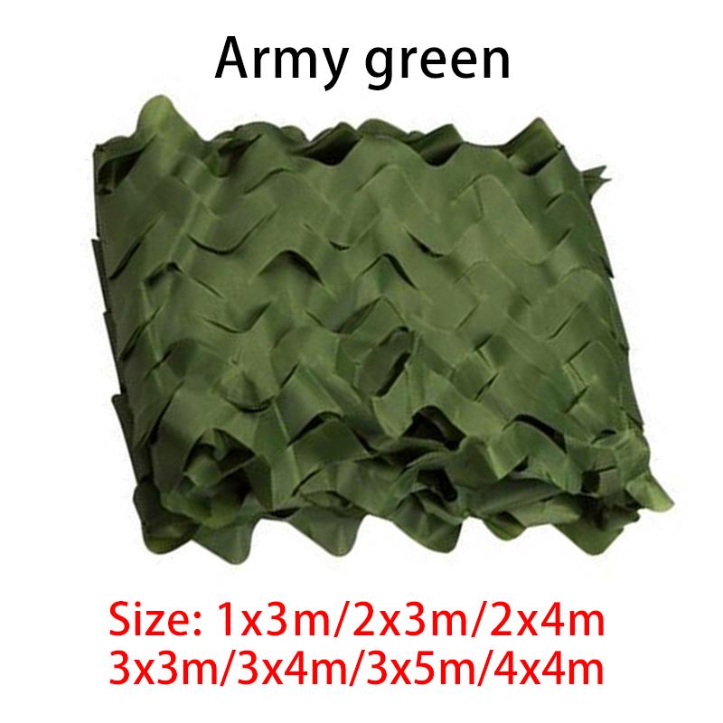 8 цветов, разные размеры, джунгли, солнцезащитный тент, пустыня, лесной камуфляж, солнцезащитный тент, охота, кемпинг, чехол для автомобиля, уличная камуфляжная сетка