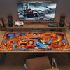 Аниме One Piece Цветная Мышь Коврик Большой Игровой Стол Подушка Нескользящий Ноутбук Планшет Большой Коврик для Мыши XXL Коврик Мини ПК Игровой Коврик С Замком по краю