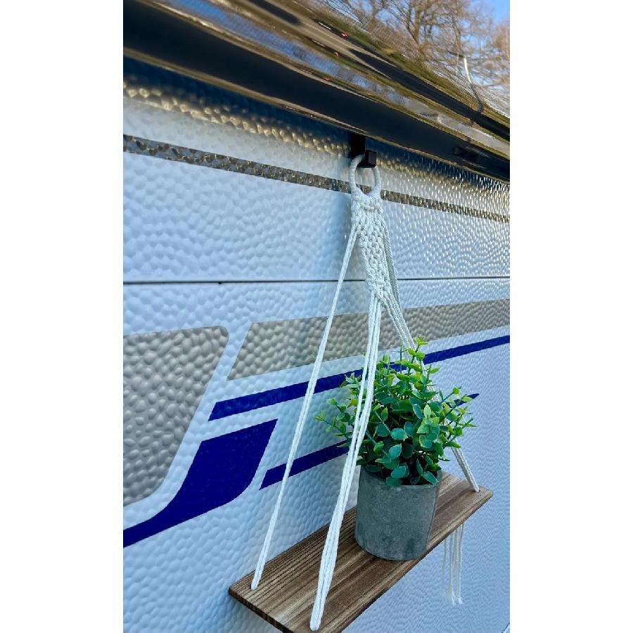 2pcs RV Window Hook No-Drill Camping Decor Hook External Multi-Function RV Clothes Hook Trailer Camping Gear AccessoryGood product