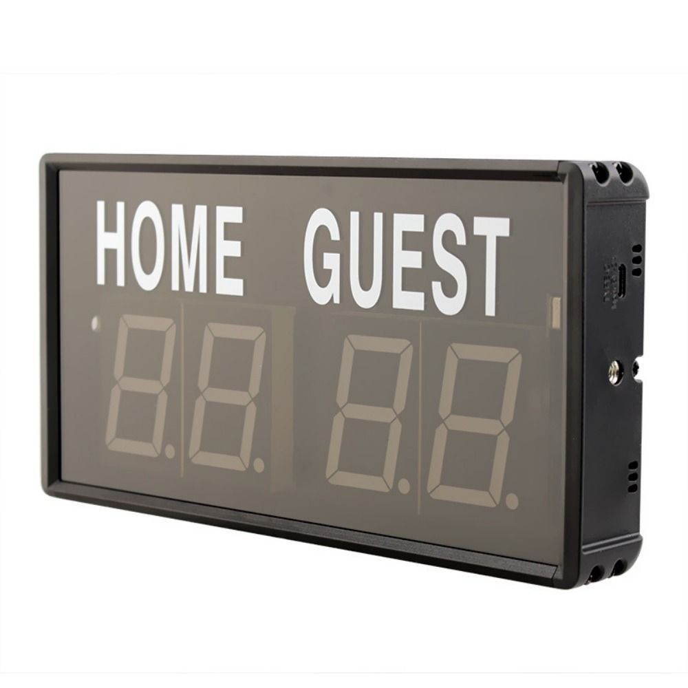 Wireless LED Digital Scoreboard 4-Digit Mini Electric Scoreboard Basketball
