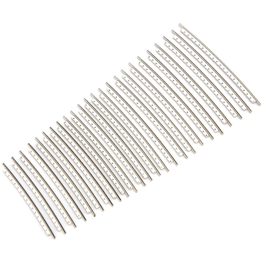 24PCS White Fret Wire Replacement 2.7mm Guitar Fret Wires Guitar Repair