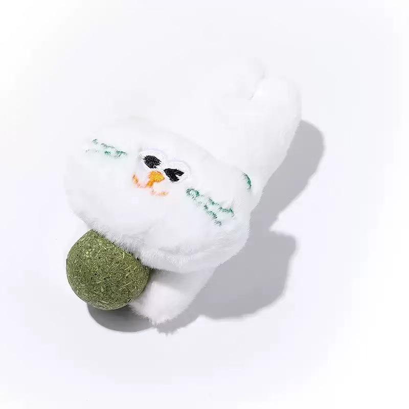Красочная весенняя игрушка-дразнилка для кошек с пружинкой