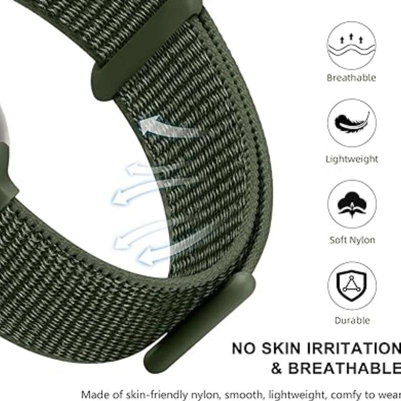 Плетеный нейлоновый ремешок-петля для Apple Watch 11 10 9 8 7 45 мм 41 мм 42 мм 46 мм Ultra 3/2 49 мм Удобный браслет iWatch 6 5 SE Ремешок