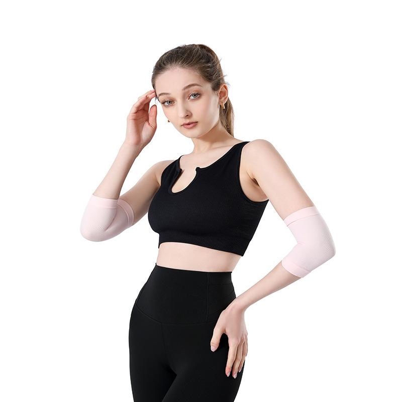 Compression Knit Sports Elbow Brace, Basketball Cycling Outdoor Protective Pad, Elbow Support for Fitness Training Gear