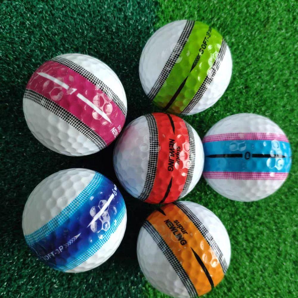 Sky Blue Golf Balls 360 ° Aiming Super Long Distance Golf Ball Golf Three Layer Ball Game Balls