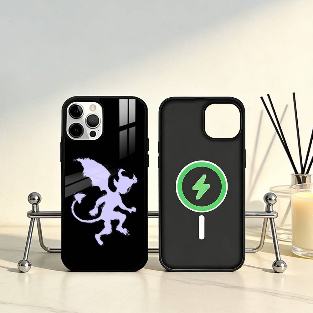 Чехол для телефона Singer K-Kai Angel Damage для iPhone 17, 16, 15, 14, 13, 12, 11 Plus, Pro Max Магнитный для Magsafe Беспроводная зарядка