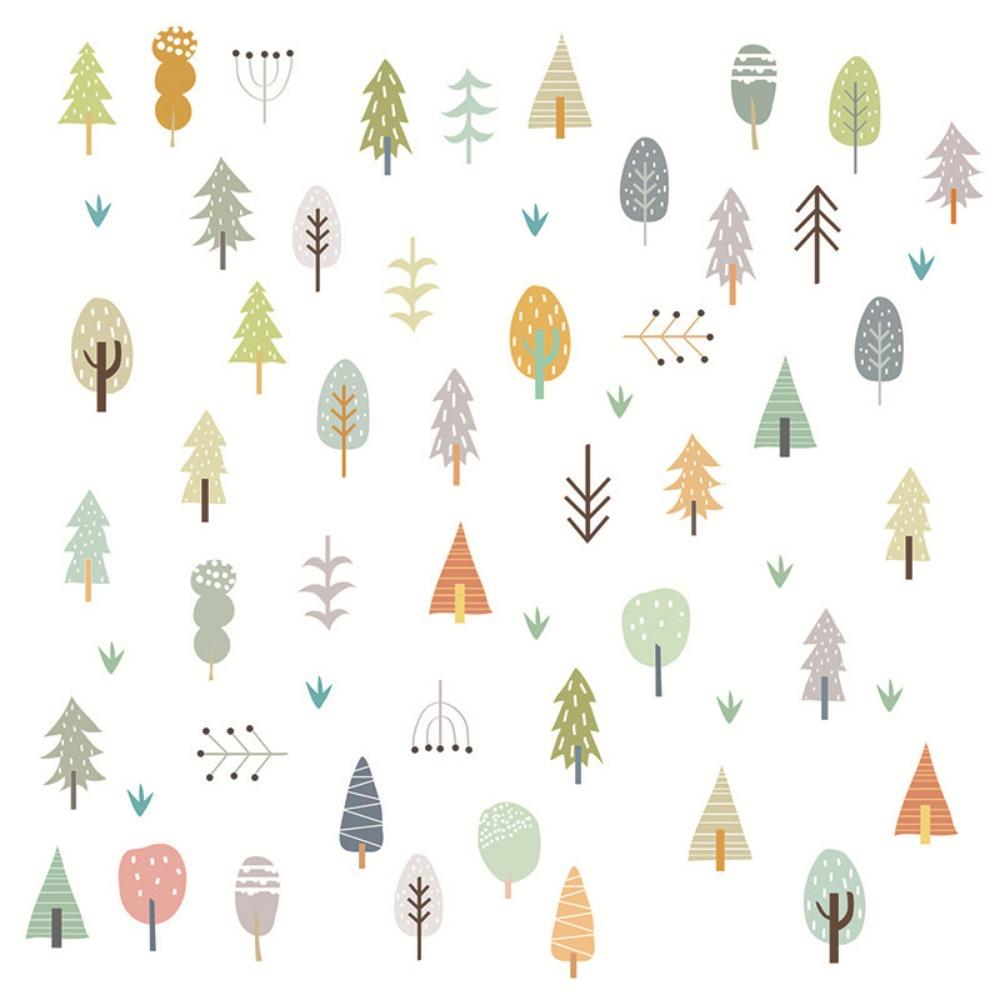 Акварельные цветы Наклейки на стену Сделай сам Настенное искусство Новые декоративные наклейки Украшение для дома