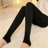 8 Colors Winter Thick Cashmere Leggings Woman Casual Warm Faux Velvet Knitted Stockings