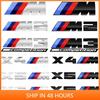 Original Car Size 3D Rear Trunk Emblem BMW F10 F20 F30 E90 F80 F87 X1 X2 X3 X4 X5m X6m M2 M3 M4 M5 M6Badge Car Stickers Logo