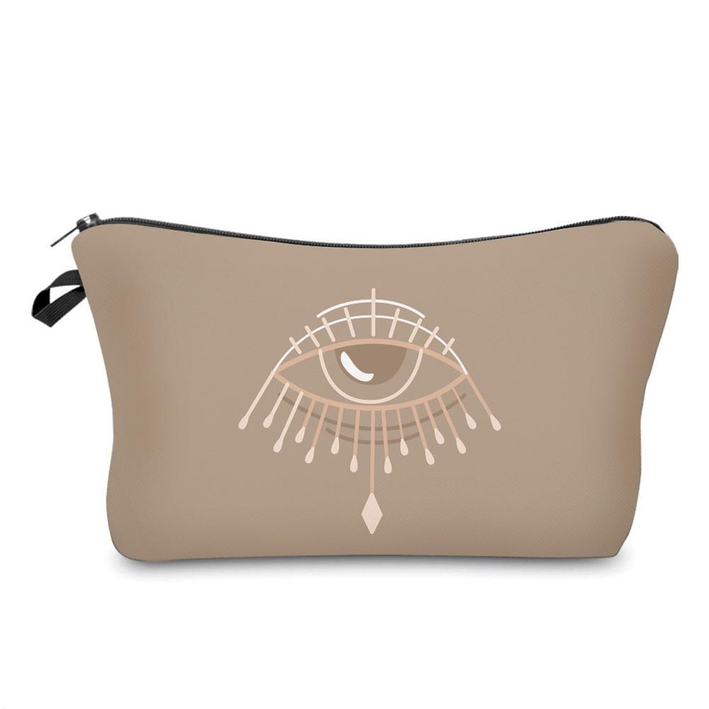 New Cross-border Printed Devil Eye Clutch Bag Ladies Multi-functional Travel Organizer