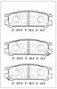 Для Subaru Impreza 1999 2003 Задняя Тормозная Колодка Диск 107,8X36,5X15 Daıwa 26296-AA082